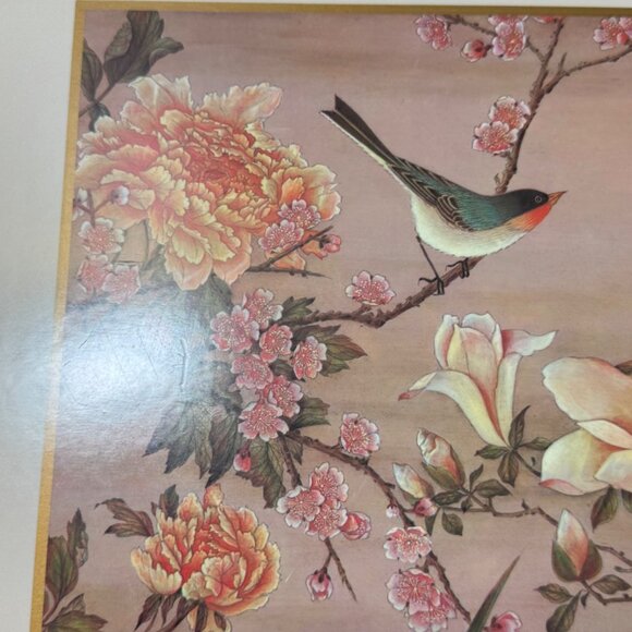 Pimpernel England Floral Cork Back Placemats Set Of 6 - Picture 2 of 6